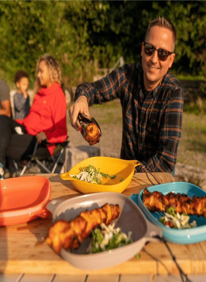 UCO 6-Piece Camping, Backpacking, Outdoor Kitchen Gear Mess Kit with Bowl, Plate, Camp Cup, and Switch Spork Utensil Set - Image 5
